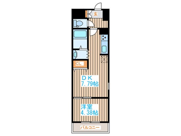 アスコット大和町の物件間取画像